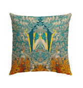 Surfing Sunset Dreams Outdoor Pillow Immerse Yourself In Beauty - Beyond T-shirts